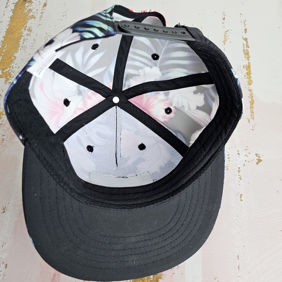 Truly Hard Seltzer SnapBack Hat Hawaiian Floral Tropical Unisex Adjustable Cap main image 15